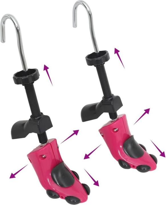Produktbild VidaXL Schuhspanner mit Schuhanzieher Rosa EU 34-40 (1 x)