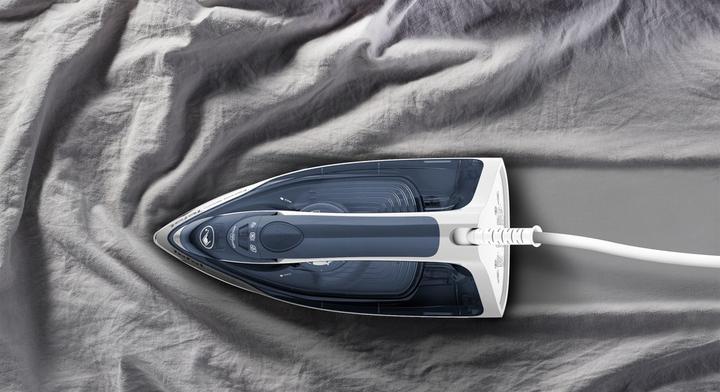 Actual product image Tefal Express Steam FV2837E0 Iron Dry & Steam Iron Cerilium Sole (2400 W, 165 g/min)