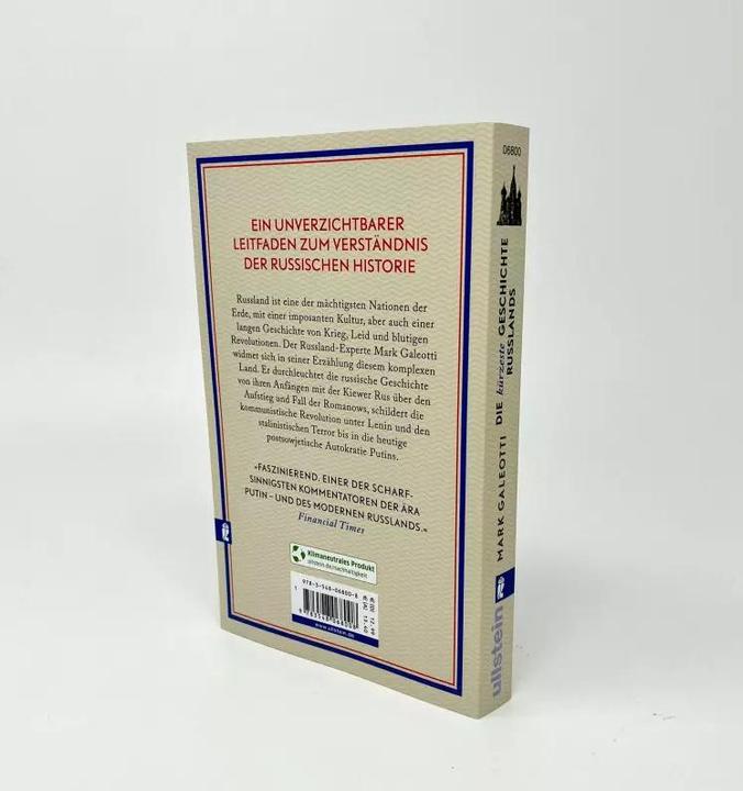 Image du produit Die kürzeste Geschichte Russlands (Allemand, Stephan Pauli, Mark Galeotti, 2022)