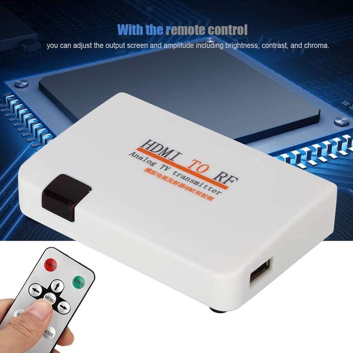 Actual product image Lazmin HDMI Coax Converter