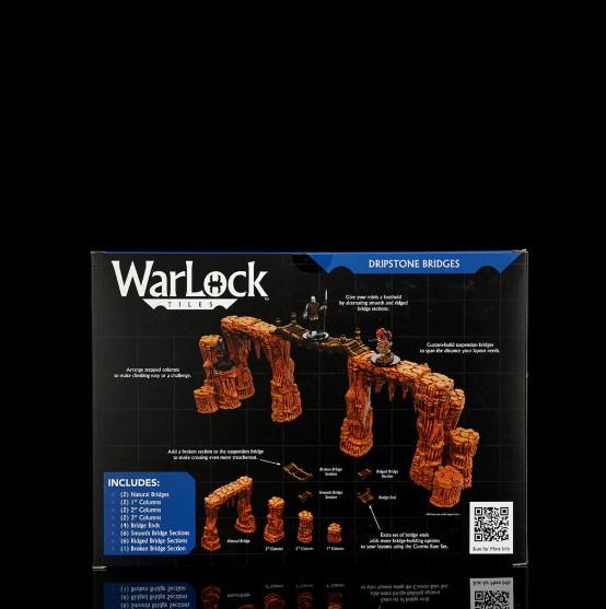 Actual product image Wizkids WarLock Tiles Accessory : Dripstone Bridges