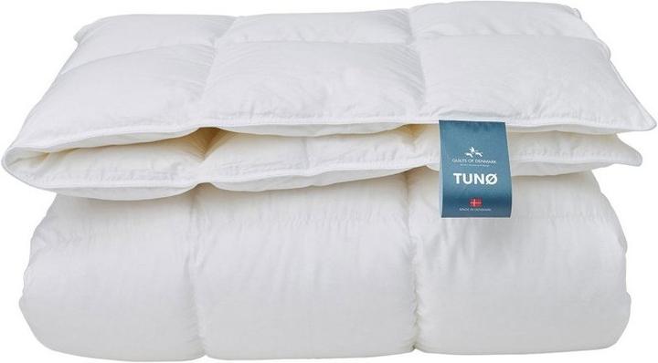 Actual product image Quilts of Denmark TUNØ Duvet White Goose down 140 x 220 cm WARM (140 x 220 cm)