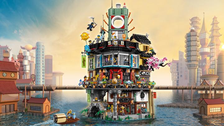 Actual product image LEGO Ninjago City (70620, LEGO Rare Sets)