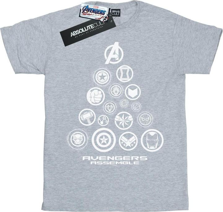 Produktbild Avengers Endgame Pyramid Icons TShirt (4XL)