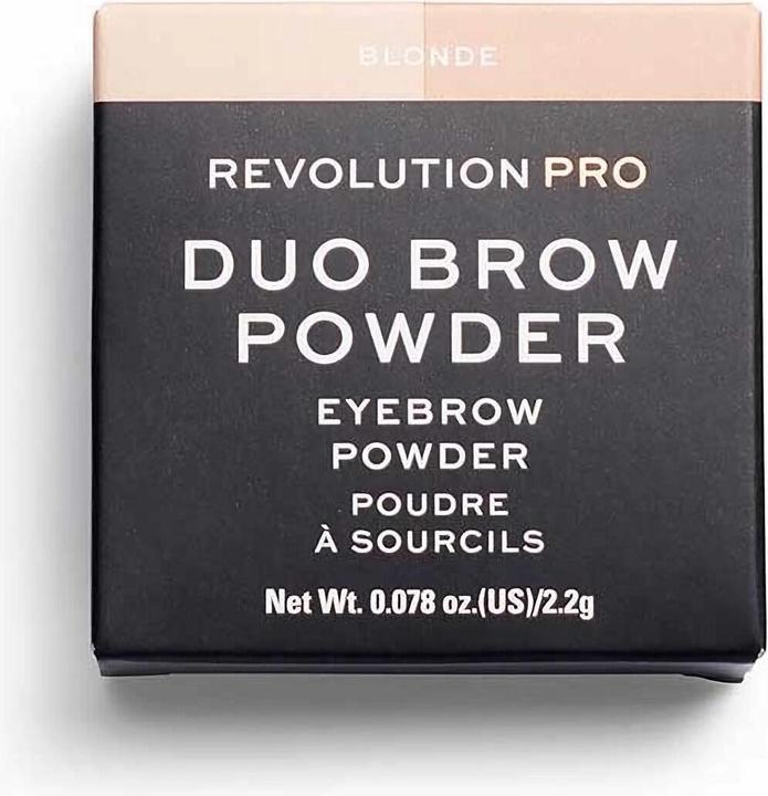 Makeup Revolution Revolution Pro Duo Eyebrow Brow Powder Blonde 2.2g