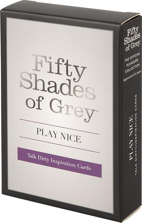 Actual product image Fifty Shades of Grey Play Nice Talk Dirty Inspiration Cards (Game compilation, English)