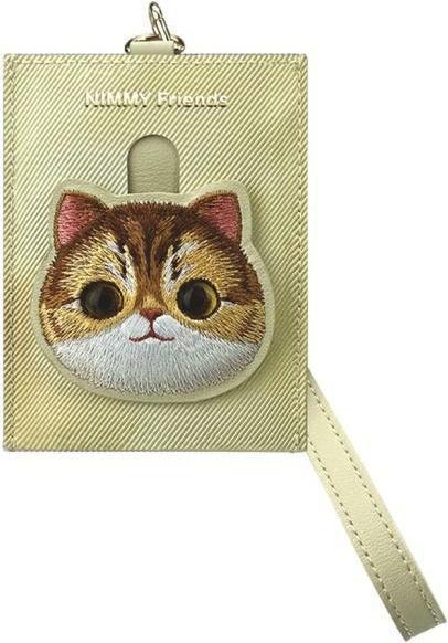 Immagine prodotto Nimmy card wallet khaki Big Eyed Pet 2.0 Cat