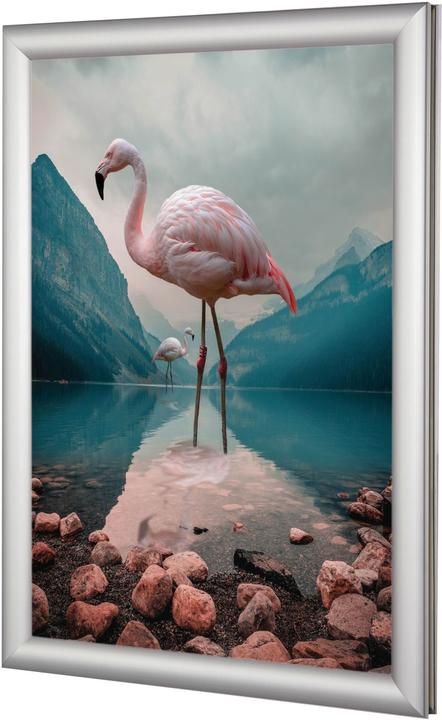 Produktbild Update Displays Klapprahmen Easy-Fix silber 24,0 x 32,7 cm (A4)