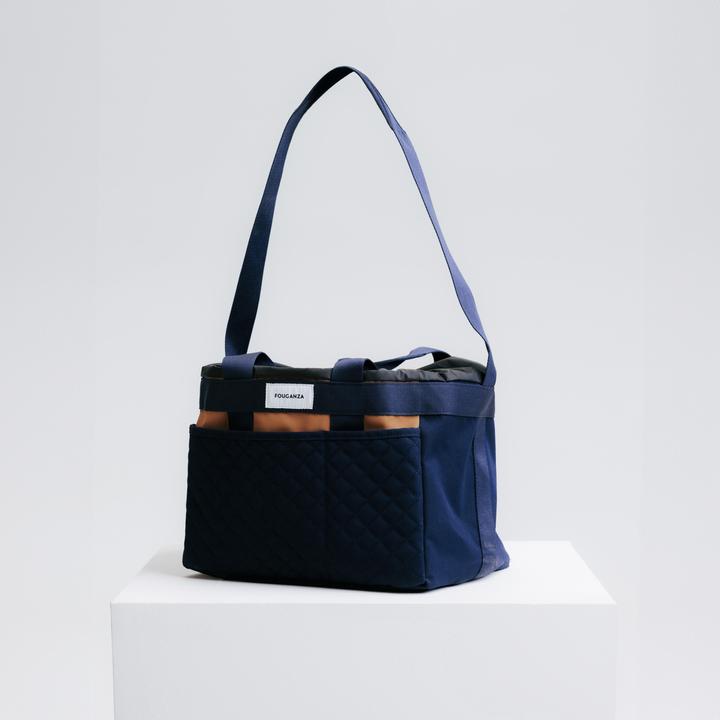 Actual product image Fouganza Cleaning tool bag 25 l - 500 brown/blue