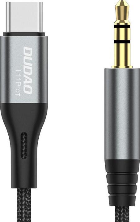 Actual product image Dudao USB C – 3.5 mm Klinke (1 m, USB, 3.5mm jack (AUX))