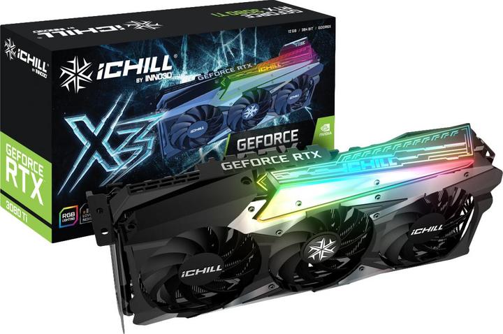 Actual product image Inno3D GeForce RTX 3080 Ti iChill (12 GB)