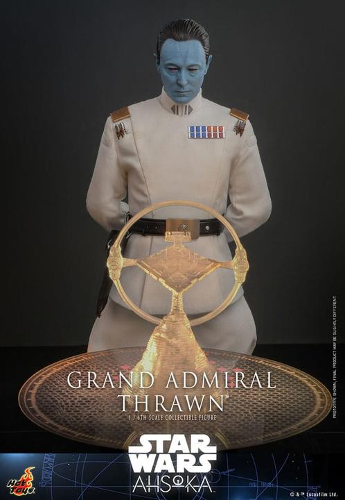 Immagine prodotto Hot Toys Star Wars: statuetta Ahsoka 1/6 Grand'Ammiraglio Thrawn 32 cm