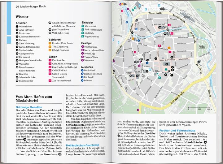Image du produit Reise-Taschenbuch Reiseführer Ostseeküste Mecklenburg-Vorpommern (Allemand, Claudia Banck, 2024)