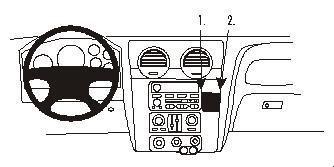Immagine prodotto Brodit 852976 Supporto per auto GMC Envoy
