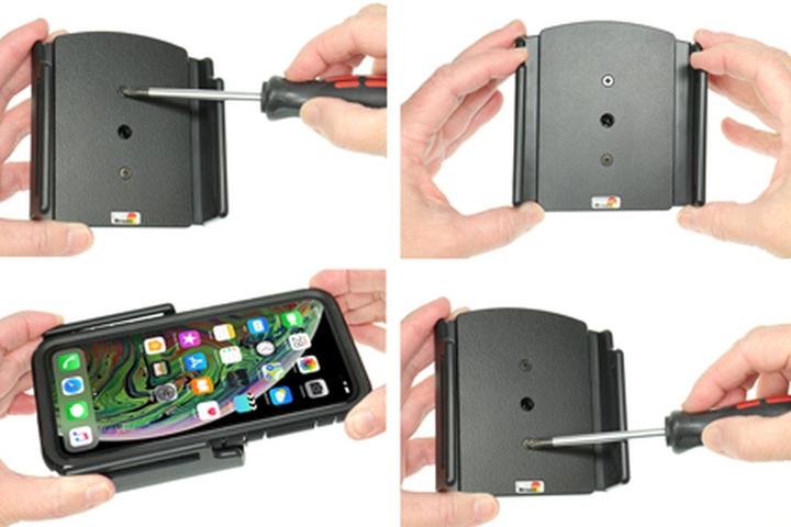 Actual product image Brodit 711083 Device holder Apple iPhone Xs Max