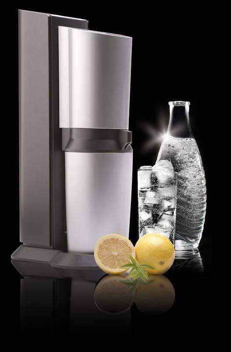 Produktbild SodaStream Crystal titan&silver Megapack