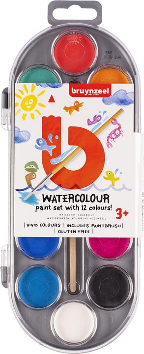 Produktbild Bruynzeel Kinder-Aquarell (Mehrfarbig, 1000 ml)