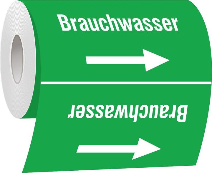 Produktbild Brady ISO 20560 Rohrmarkierer - Wasser