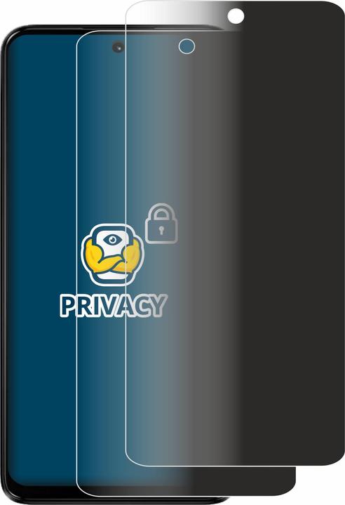 Produktbild BROTECT Sichtschutzfolie Anti-Spy Privacy Folie Blaulicht-Schutz (2 Stück, Motorola Moto G14)