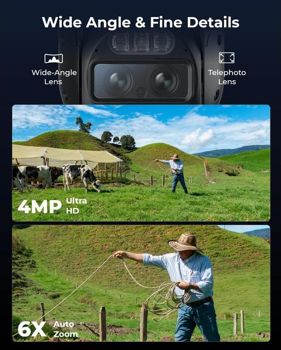 Image du produit Reolink TrackMix LTE inkl. Solar Panel Plus (2560 x 1440 Pixels)