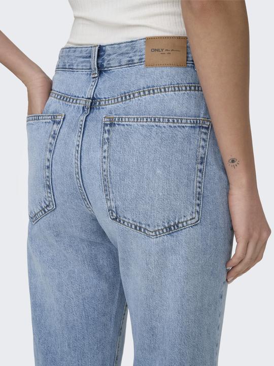 Image du produit Only ONLBILLIE Taille haute Coupe droite Jeans Straight-Fit jeans (W29/L34)