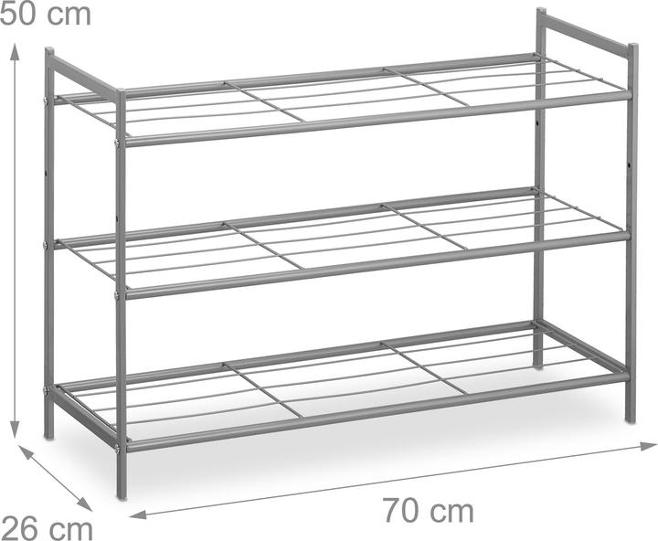 Image du produit Relaxdays Baylee (70 x 26 x 50 cm)
