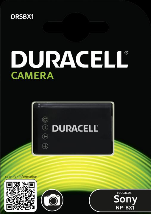Image du produit Duracell Batterie Li-Ion 1090 mAh pour Sony NP-BX1 (Batterie)