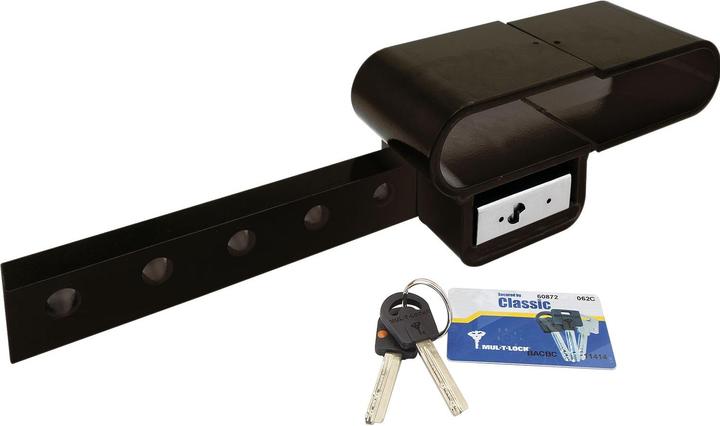 Mul-T-Lock Containerschloss m.Vorhangschloss VHS13, 2 Schlüssel, einzelgesichert