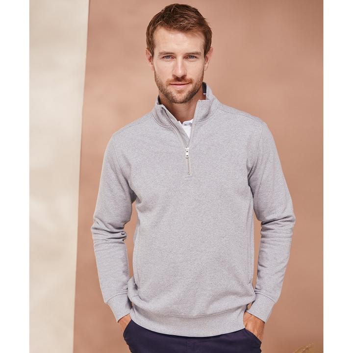 Immagine prodotto Henbury Felpa Cerniera ad un quarto Adulto Unisex (4XL)