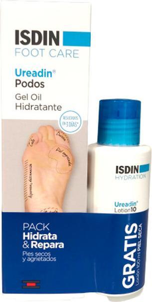 Image du produit Isdin Ureadin Podos Gel Oil Hydratant pour pieds secs et fendillés 75ml - Pack de 2 (Bain de pieds, 75 ml)