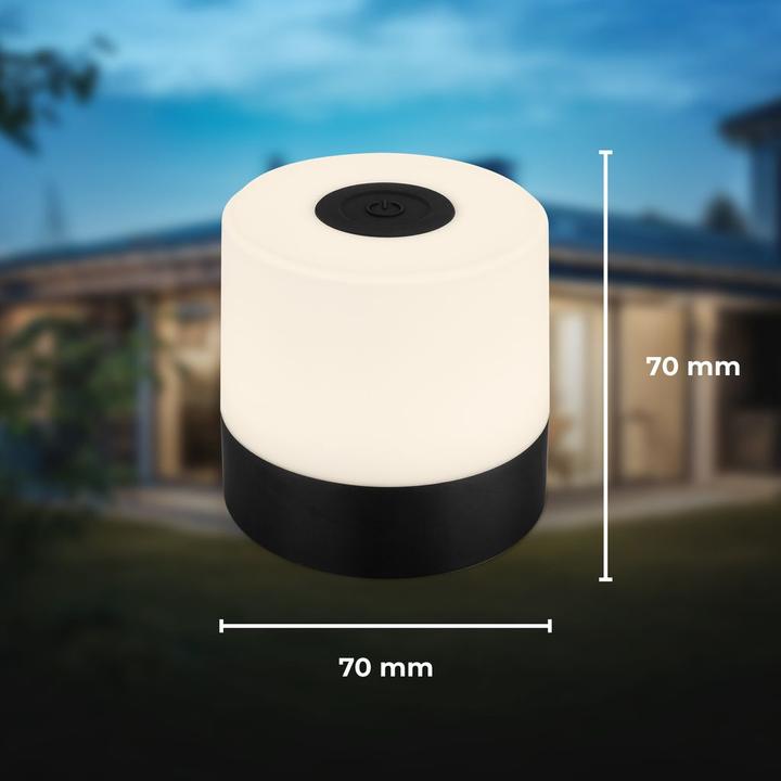 Image du produit B.K.Licht Lampe de table LED rechargeable (150 lm)