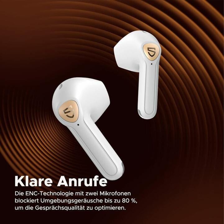 Image du produit Soundpeats Écouteurs Air 3 Deluxe HS TWS (blanc) (ANC, 5 h, Filaire)
