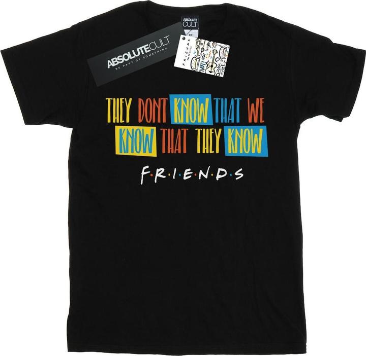Produktbild Friends They Don't Know Script TShirt Mädchen (152, 158)