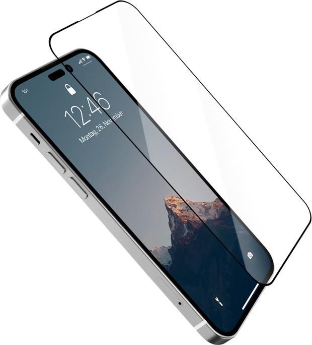Actual product image Woodcessories Premium Glass 3D (1 Piece, Apple iPhone 14 Pro)