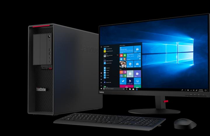 Actual product image Lenovo ThinkStation P620 (AMD Ryzen ThreadRipper PRO 3945WX, 32 GB, 1000 GB)