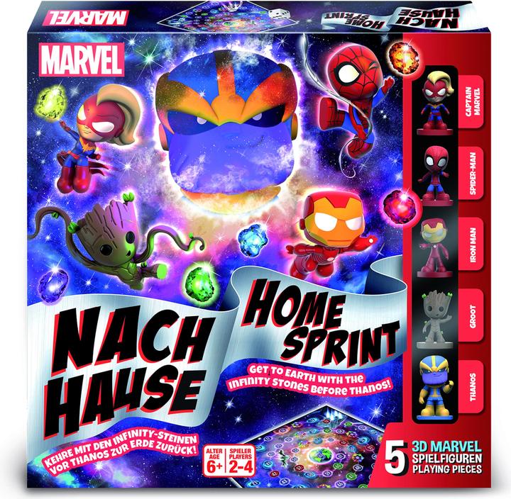 Image du produit ASS Altenburg C75840390 - Disney Marvel - Accueil / Jeu de l'oie, de 6 ans, 2-4 joueurs (Allemand)