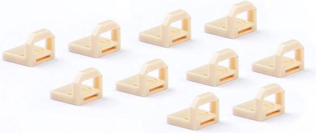 Actual product image Smart Keeper Mini USB-B Port Blocker beige 10 pcs.