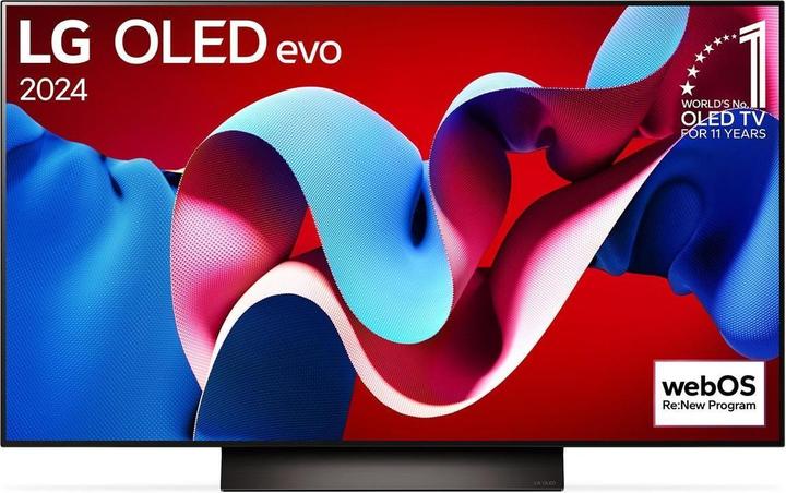 LG OLED55C49LA Smart TV OLED evo C4 4K da 55 pollici 2024 (55", C4, OLED, 4K, 2024)
