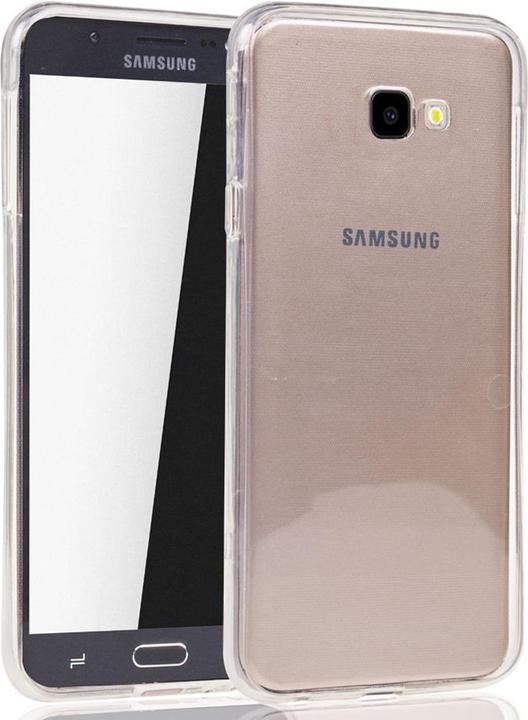 Produktbild König Design Handyhülle für Samsung Galaxy J4 Plus Schutzcase Backcover Bumper Transparent (Samsung Galaxy J4 Prime)