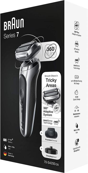 Actual product image Braun Series 7 70-S4200cs foil scraper trimmer