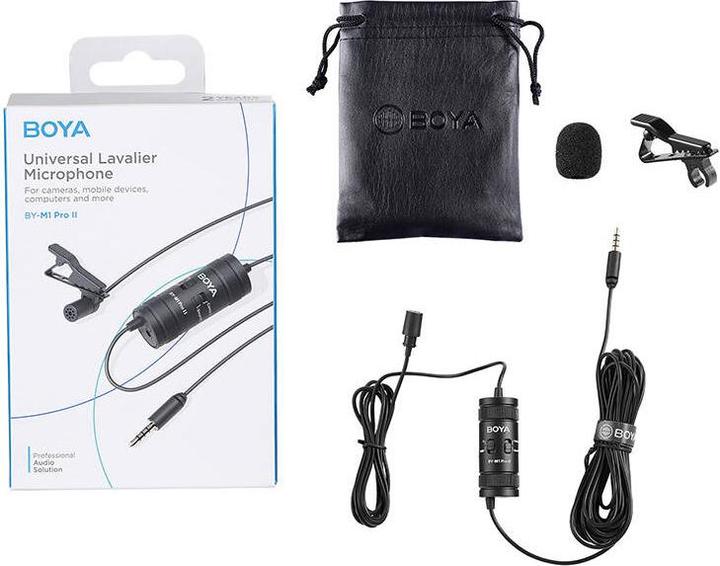 Produktbild Boya microphone BY-M1 Pro II Lavalier