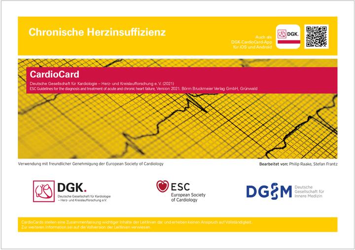 Image du produit Deutsche Gesellschaft für Kardiologie (Allemand, Société allemande de cardiologie, 2022)