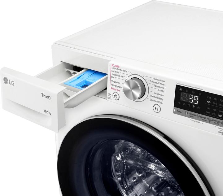 Actual product image LG F6WV710P1 Washing Machine Freestanding Front Loader A (10.50 kg, Left)