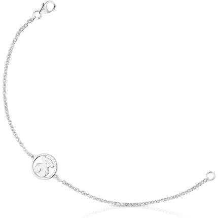 Tous Women Camille Silver Chain Bracelet 17.5cm (17.50 cm)