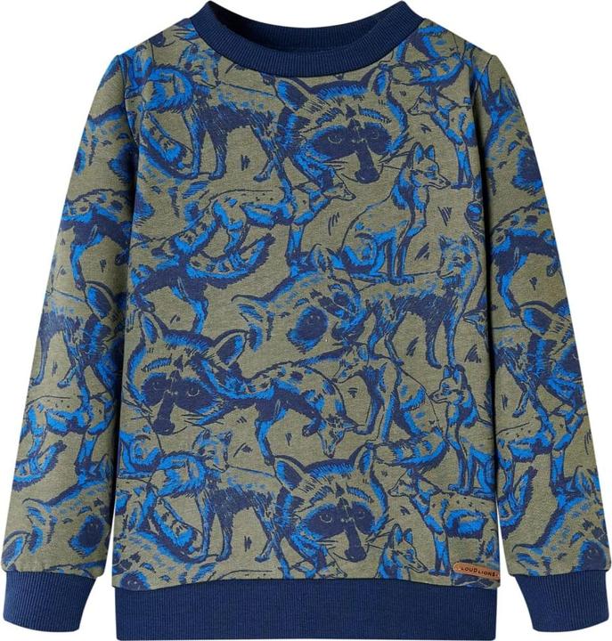 Image du produit VidaXL Sweatshirt enfant kaki 104,Composition : 100 % coton,Couleur (104)