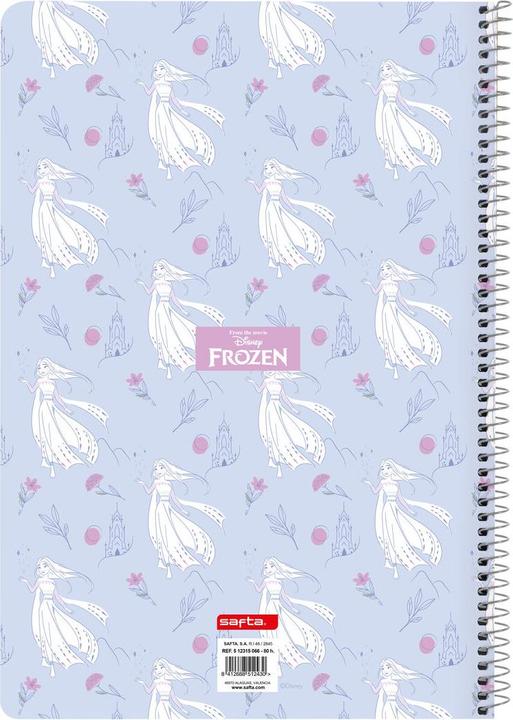 Produktbild Disney Frozen Notizbuch Believe Lila A4 80 Seiten (A4)