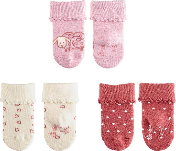 Produktbild Sterntaler Baby Söckchen 3er Pack Herzen und Punkte (3er Pack, 13/14)