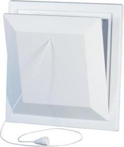 Immagine prodotto Vink Valvola pieghevole 150 x 150 mm, modello lukket, hvid, tipo 111