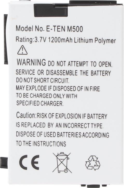 Produktbild AccuCell Akku Typhoon MyGuide E-TEN M500, M600