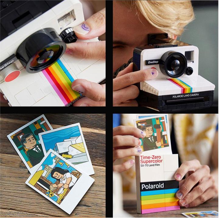 Image du produit LEGO Appareil photo instantané Polaroid OneStep SX-70 (21345, LEGO Ideas)